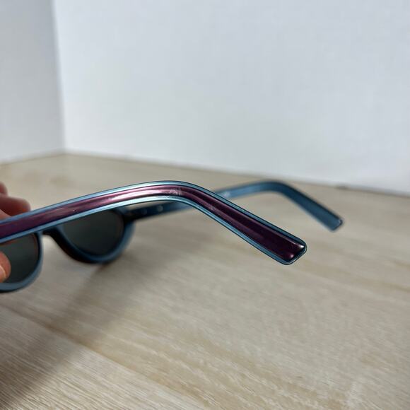 Escada E1116 E953 Sunglasses FRAMES ONLY Blue Purple 52-17-140 France main image 6